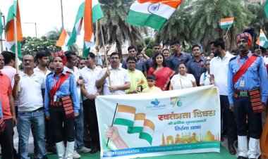 फेलिक्स हॉस्पिटल ने तिरंगा यात्रा निकालकर मनाया स्वतंत्रता दिवस