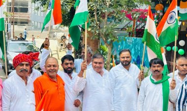 भाकियू भानु ने नोएडा में हर्षोल्लास से मनाया 77वां स्वतंत्रता दिवस