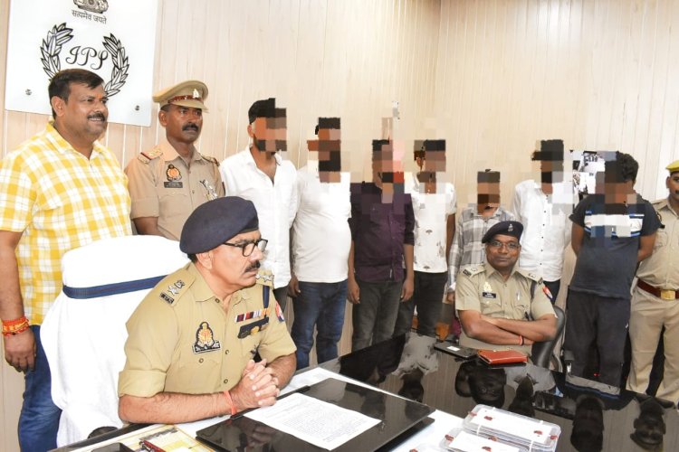 माफिया मुख्तार का खास भीम सिंह का पुत्र साथियों संग लुट का योजना बनाते हुए गिरफ्तार