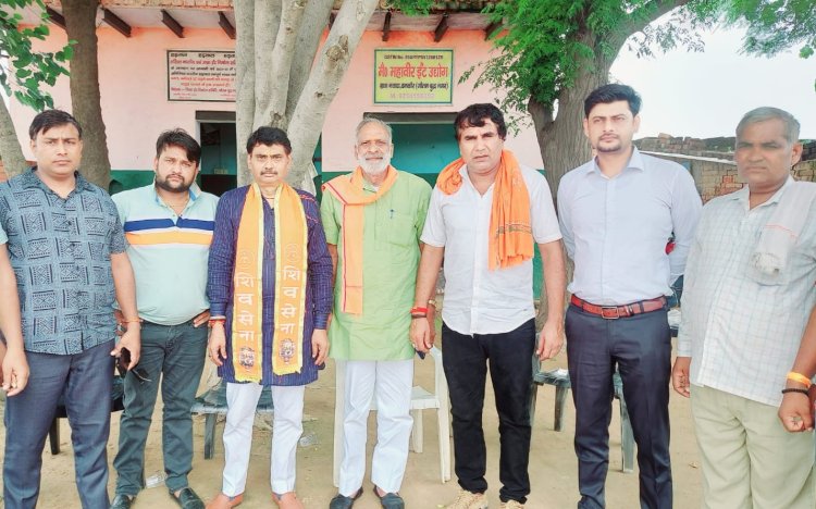 त्रिलोक नागर बने गौ रक्षा दल शिवसेना गौतम बुध नगर के जिलाध्यक्ष