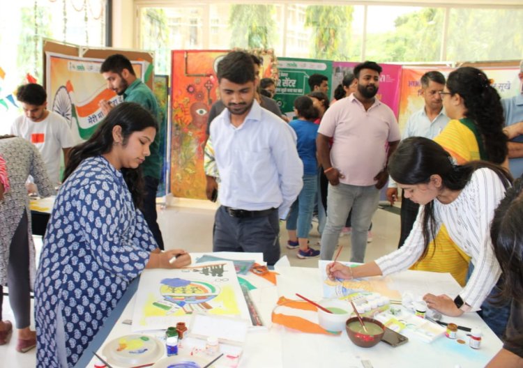 आईएमएस-डीआईए में चला स्वच्छता कैंपेन