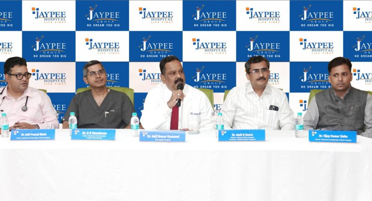 भारत में ट्रांसप्लान्ट्स में हुई 27% की उल्लेखनीय बढ़ोतरी  जेपी हॉस्पिटल ने अंगदान करने वाले बहादुर लोगों को किया सम्मानित 