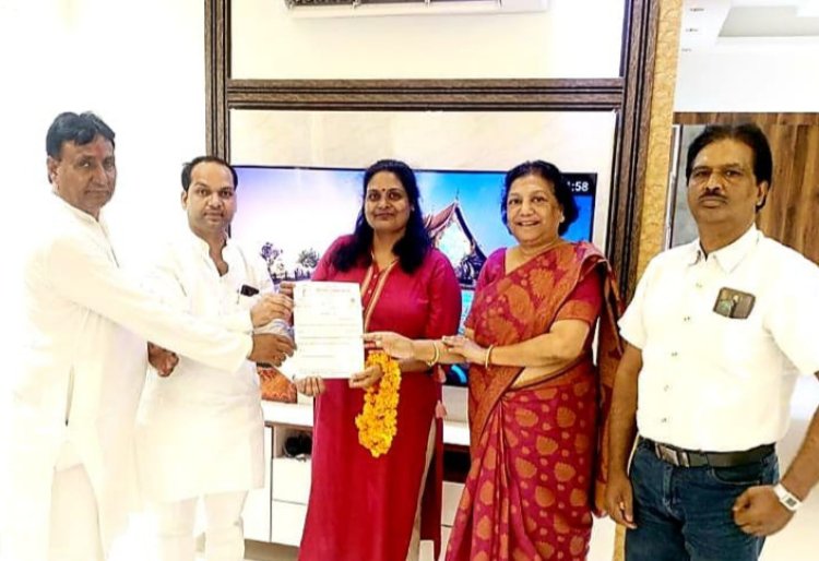 महिला उन्नति संस्था की पश्चिमी उत्तर प्रदेश की कमान डा वन्दना सिंह के हाथ, बनाया अध्यक्ष