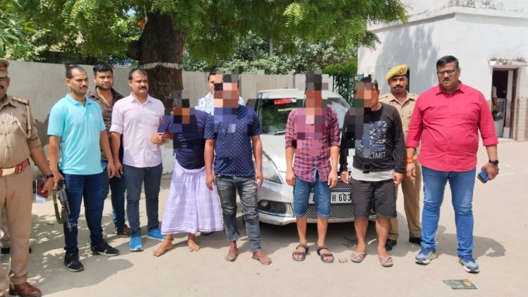 डेढ़ करोड़ की हिरोइन के साथ चार तस्कर गिरफ़्तार, एक स्कार्पियो भी बरामद 