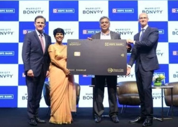 एचडीएफसी बैंक ने भारत के पहले को-ब्रांड होटल क्रेडिट कार्ड को लॉन्च करने के लिए मैरियट बॉनवॉय® के साथ सहभागिता की 
