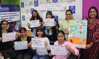 सलाम नमस्ते में नो-प्लास्टिक कैम्पेन का आयोजन