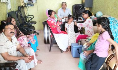 समाज की आवाज ट्रस्ट के द्वारा 0-5 साल तक के बच्चों का हुआ टीकाकरण