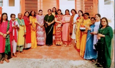 भाजपा महिला मोर्चा नोएडा महानगर में आगामी कार्यक्रम को लेकर बैठक आयोजित