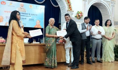 टीबी से जूझ रहे 1400 बच्चों को गोद लेने के लिए एनईए अध्यक्ष विपिन मल्हन हुए सम्मानित