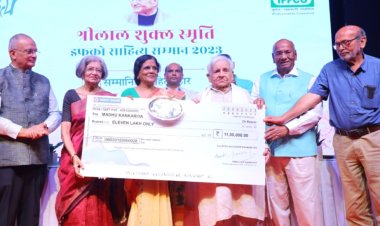 वर्ष 2023 का श्रीलाल शुक्ल स्मृति इफको साहित्य सम्मान सुश्री मधु कांकरिया को