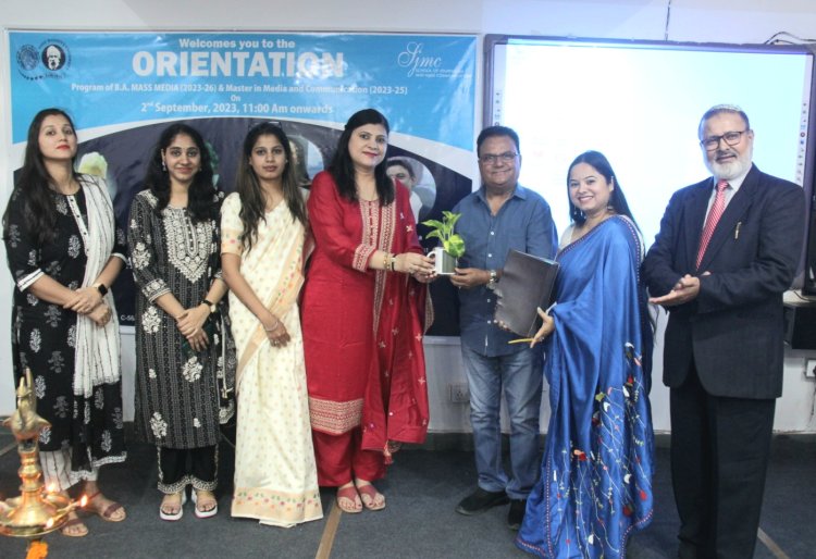 सत्यम स्कूल ऑफ़ जर्नलिज्म एंड मास कम्युनिकेशन द्वारा ओरिएंटेशन 2023 का हुआ सफल आयोजन