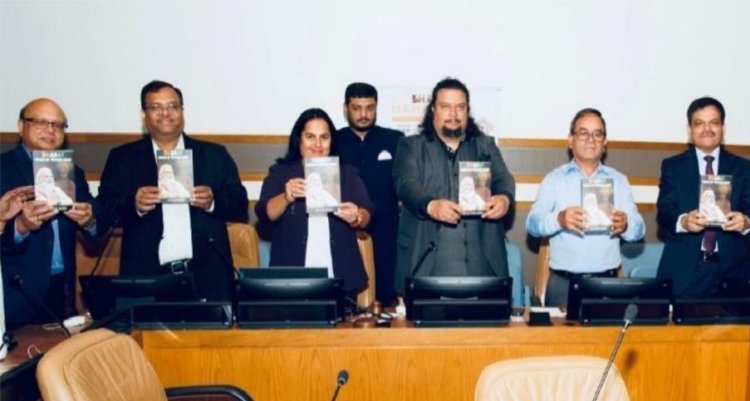 डॉ. विवेक सिंह एडवोकेट की पुस्तक: भारत राइजिंग ऑफ विश्वगुरु का संयुक्त राष्ट्र संघ मुख्यालय