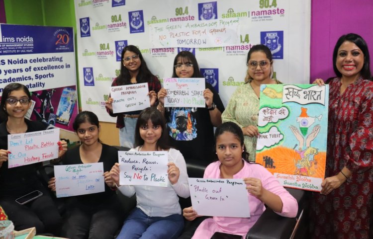 सलाम नमस्ते में नो-प्लास्टिक कैम्पेन का आयोजन
