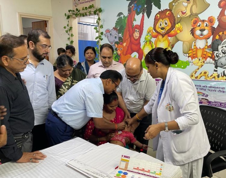 मिशन इंद्रधनुष का दूसरा चरण शुरू, सीडीओ ने किया शुभारंभ