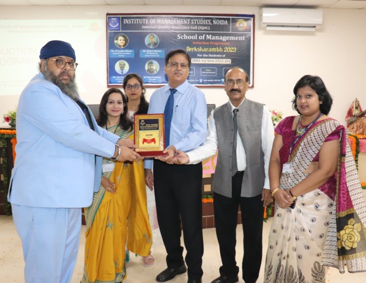 आईएमएस नोएडा में हुआ दीक्षारंभ समारोह का आयोजन