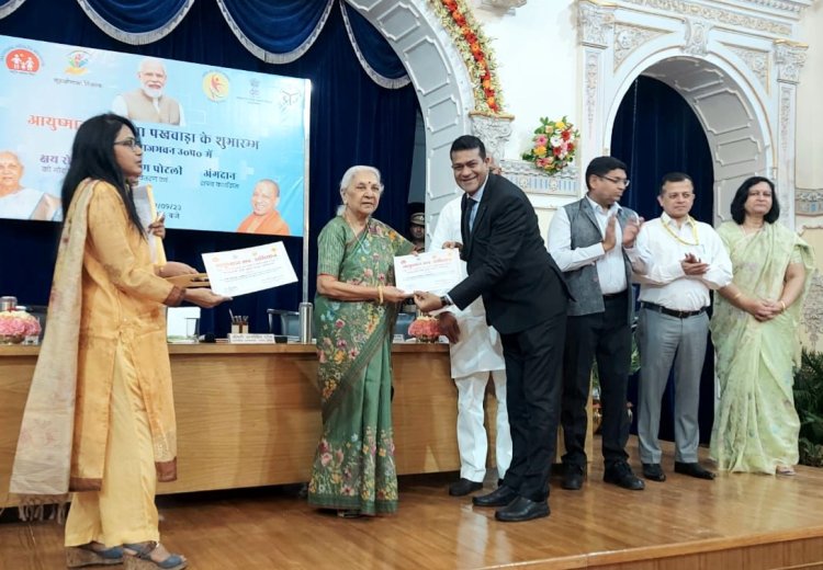 टीबी से जूझ रहे 1400 बच्चों को गोद लेने के लिए एनईए अध्यक्ष विपिन मल्हन हुए सम्मानित