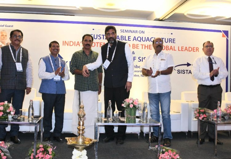 एक्वाकल्चर क्रांति के लिए सेमिनार कर सिस्टा-360 लॉन्च किया