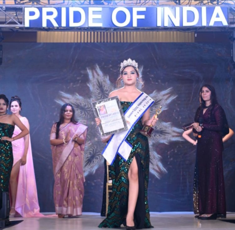 प्राइड ऑफ़ इंडिया 'मिस इंडिया 2023' में मिस महाराष्ट्र स्टेट विनर बनी आंचल चव्हाण