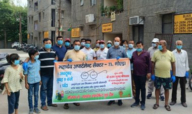 स्वच्छता ही सेवा है गंदगी जानलेवा है ,स्वच्छता की अलख जगानी है - हिमांशू चौधरी