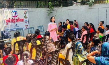 चुप्पी तोड़ो अभियान का संचालन झुंडपुरा लाइब्रेरी से