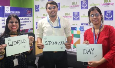 विश्व मानक दिवस पर सलाम नमस्ते में कार्यक्रम