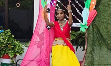 सत्यम फैशन इंस्टीट्यूट  ने नवरात्रि के अवसर पर डांडिया शाम मनाई