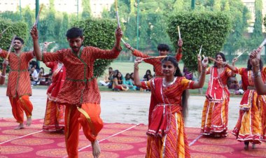 आईएमएस में हुआ डांडिया फेस्ट का आयोजन