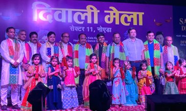 सेक्टर 11 में पहली बार हुआ दिवाली मेला का आयोजन