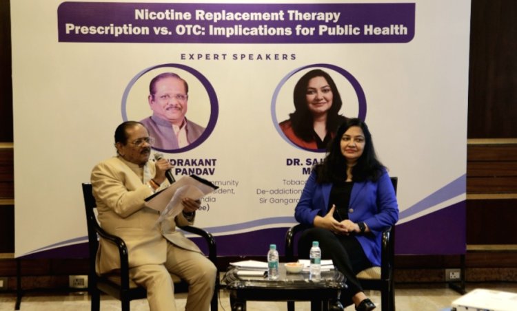 निकोटीन रिप्लेसमेंट थेरेपी की सरल और व्याक पहुँच आवश्यक: विशेषज्ञ  