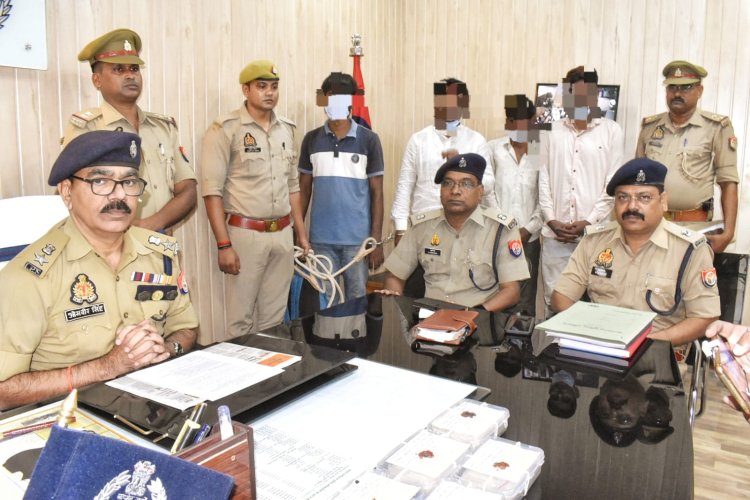 एक करोड़ दस लाख की हिरोइन के साथ चार तस्कर गिरफ्तार 