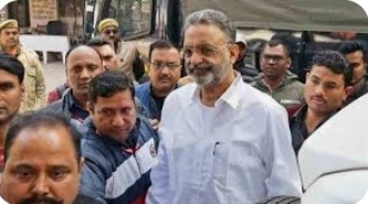 गैंगस्टर मामले में मुख्तार अंसारी को 10 साल की सजा, पांच लाख का जुर्माना