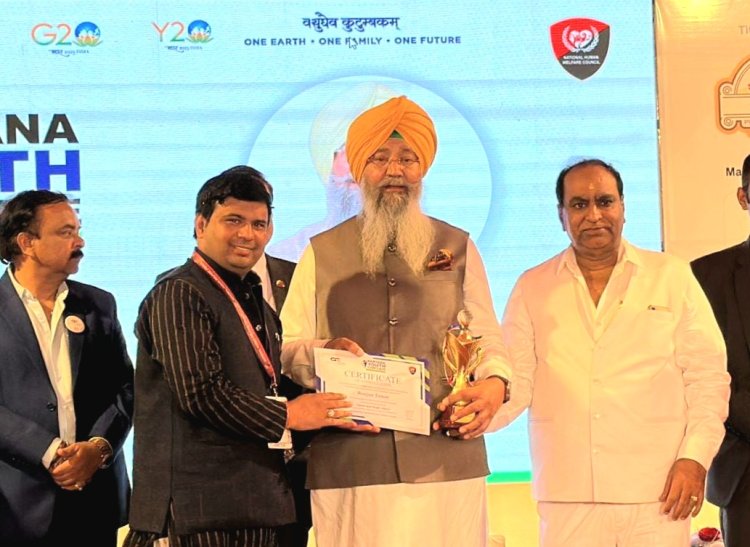 रंजन तोमर को देश के 25 प्रभावशाली युवाओं में किया गया शामिल 