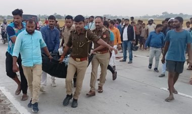 तेज रफ्तार चारपहिया वाहन ने मोटर साइकिल सवार को रौदा, हुई मौत