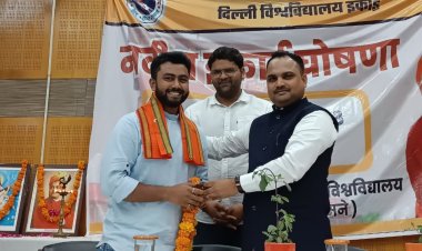 एबीवीपी दिल्ली विश्वविद्यालय इकाई की नवीन कार्यकारिणी का हुआ गठन