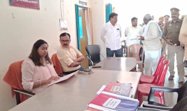 थाना दिवस पर अनुपस्थित लेखपालों का डीएम ने दिया वेतन रोकने का निर्देश 