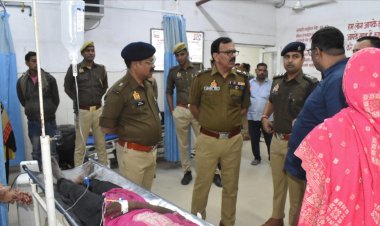 खेत में घायला अवस्था में मिली बालिका, मौके पर पहुंचें एसपी