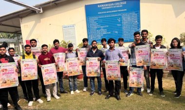 अभाविप ने दिल्ली के शिक्षण संस्थानों में 69वें राष्ट्रीय अधिवेशन के पोस्टर का किया विमोचन