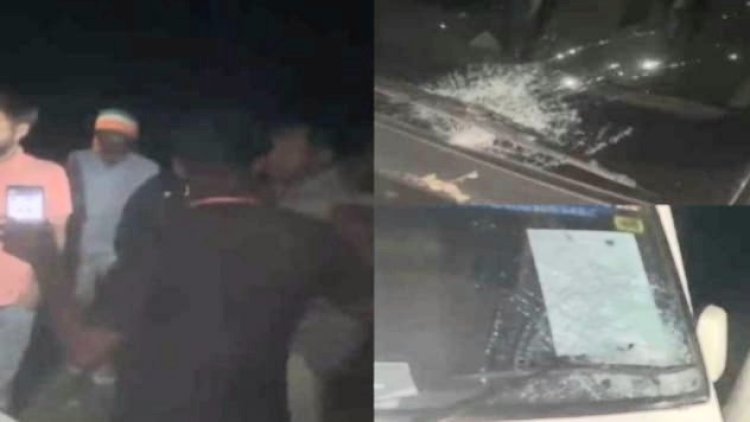 मध्यप्रदेश में जनसंपर्क से लौट रहे विधायक की गाड़ी पर हमला: दो वाहनों के शीशे टूटे, आरोपी गिरफ्तार