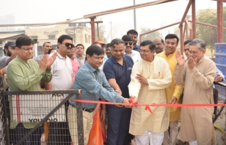 श्रीजी गौसदन और इस्कॉन ने गौशाला में मनाया 'गौ माता दीपोत्सव'