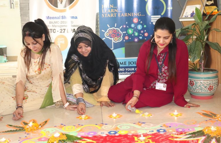 आईएमएस नोएडा में हुआ दीपोत्सव का आयोजन