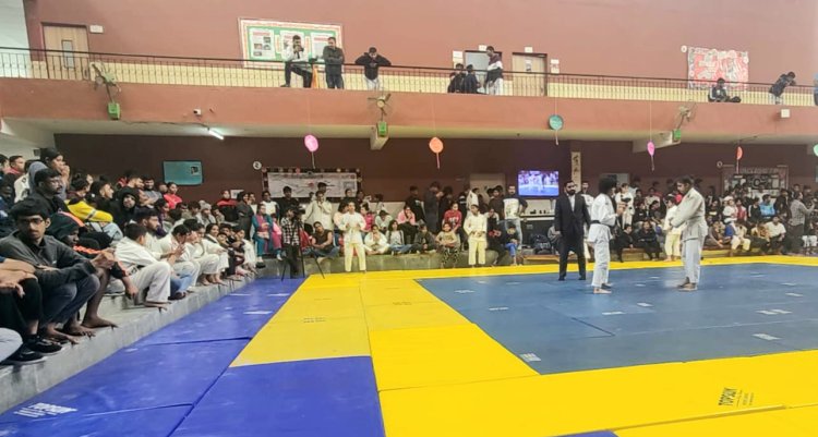 राष्ट्रीय सीबीएसई जूडो चैंपियनशिप का तीसरे दिन उत्साह से भरे दिखे छात्र