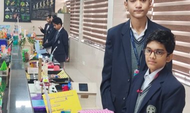 समरविल स्कूल में विज्ञान प्रदर्शनी का हुआ आयोजन