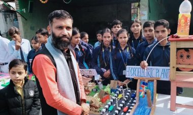 रामकृष्ण परमहंस स्कूल नोएडा सेक्टर 73 हुआ साइंस फेस्ट का भव्य आयोजन 