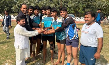 राष्ट्रीय स्वयं सेवक संघ गौतमबुद्ध नगर की अलग अलग इकाइयों के बीच हुई कबड्डी प्रतियोगिता