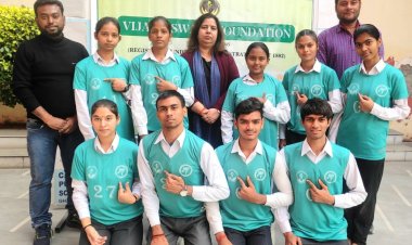 विजया स्वप्न फाउंडेशन ने उत्तर प्रदेश सिस्टोबॉल की टीम को दी शुभकामनाएं