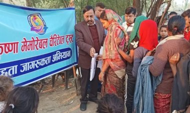 यश कृष्णा मेमोरेबल चैरिटेबल ट्रस्ट ने चलाया स्वच्छता जागरूकता अभियान