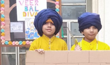 डीएवी पब्लिक स्कूल में मनाया गया सिख धर्म के दसवें गुरु गोविंद सिंह के साहिबज़ादों का शहीदी दिवस