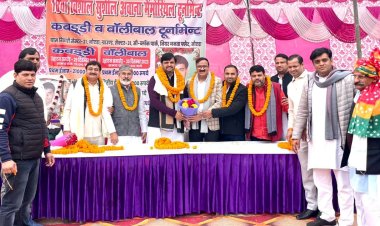 जीवन में तनाव मुक्त रहना है तो खेल से जुड़ना होगा - रामकुमार तंवर