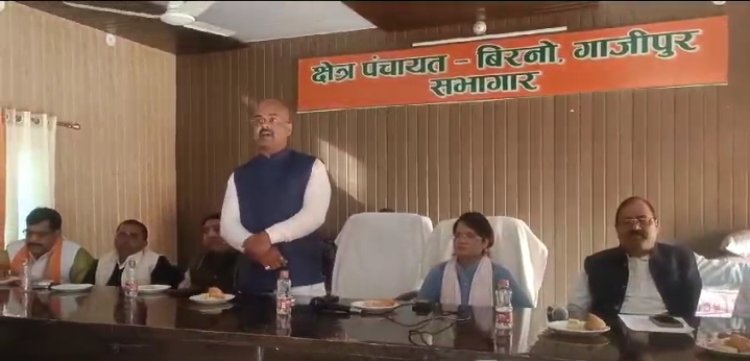 सदस्यों का सम्मान और क्षेत्र का विकास ही प्रथम प्राथमिकता - प्रमुख राजन सिंह