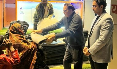 एसोसिएशन ऑफ सर्जन नोएडा ने गरीब व असहाय लोगों को बांटे कंबल